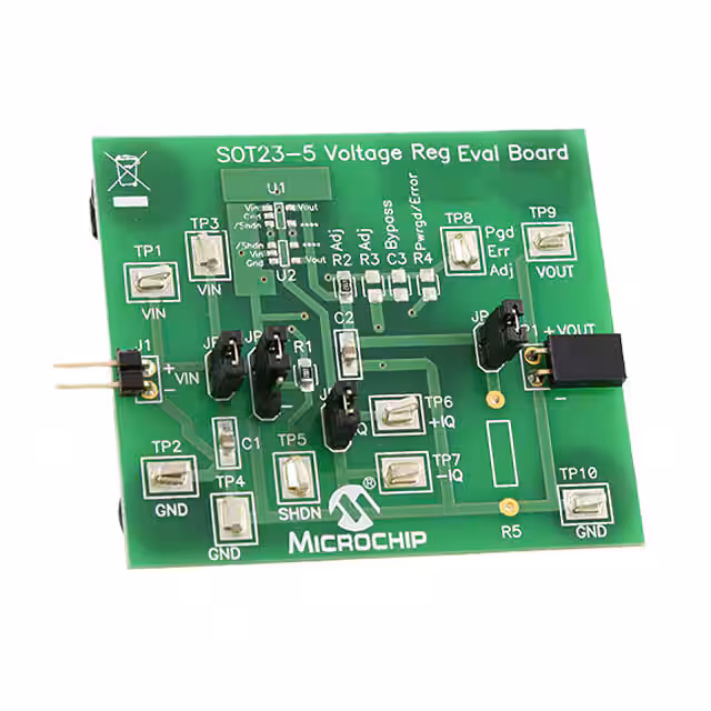 SOT23-5EV-VREG Microchip Technology  Cartes d'évaluation - Régulateurs de tension linéaires